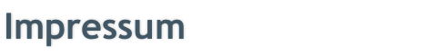 Impressum